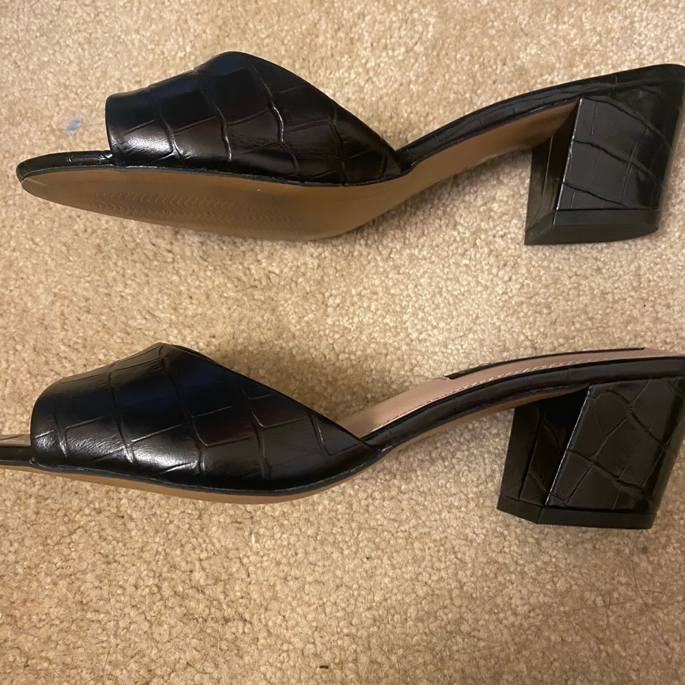 Steven By Steve Madden Slip On/Mule Size 8 1/2 Cr… - image 4